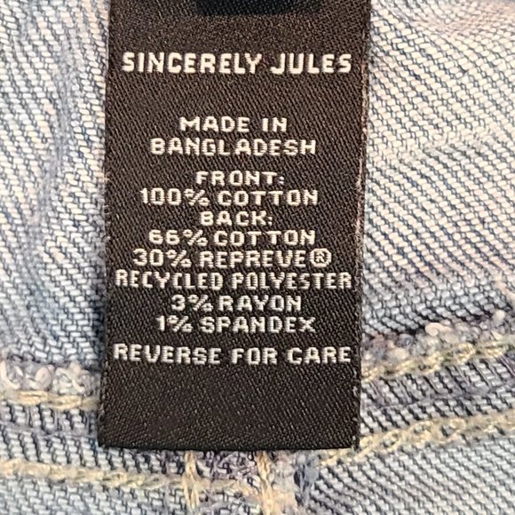 Sincerly Jules Jeans Womens 25 High Rise - Picture 6 of 8